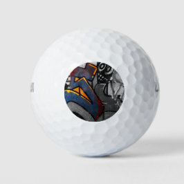 Pelotas De Golf Graffiti 1 wu gbcna