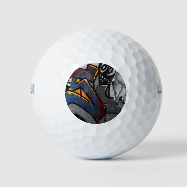 Pelotas De Golf Graffiti 1 wu gbcnm (Anverso)