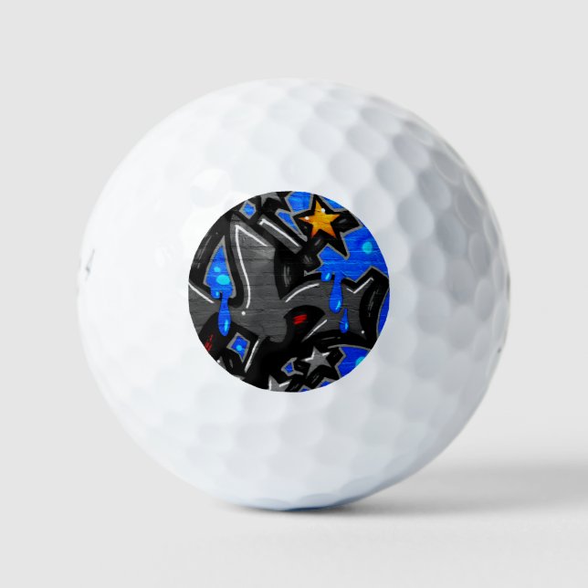 Pelotas De Golf Graffiti 3 be6 gbcnm (Anverso)
