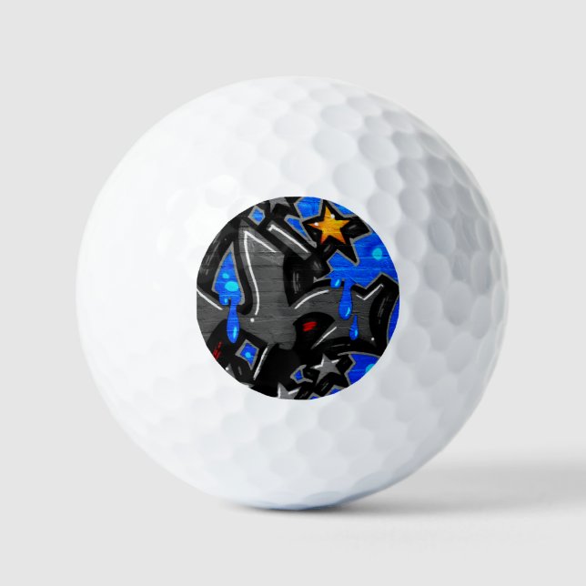 Pelotas De Golf Graffiti 3 va gbcna (Anverso)