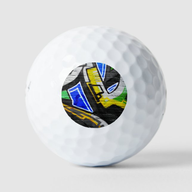 Pelotas De Golf Graffiti 6 be6 gbcna (Anverso)