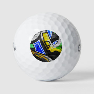 Pelotas De Golf Graffiti 6 cwb gbcnm