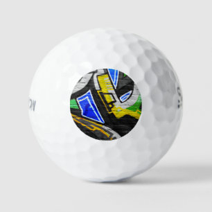 Pelotas De Golf Graffiti 6 ssf gbcna