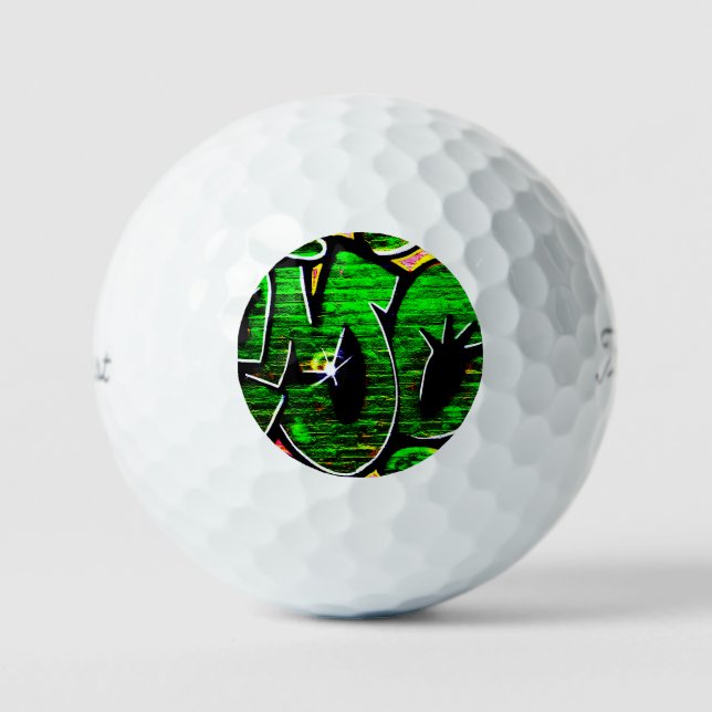 Pelotas De Golf Grafiti 18 tpv1 gbcnm (Anverso)