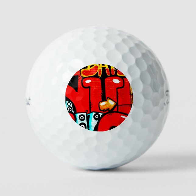 Pelotas De Golf Grafiti 19 tpv1 gbcna (Anverso)
