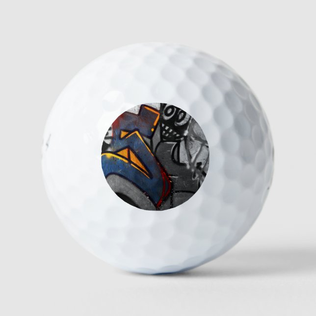 Pelotas De Golf Grafiti 1 a 6 gbm (Anverso)