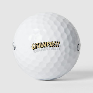 Pelotas De Golf ¡¡Grampa!! Cómic Guay simple moderno