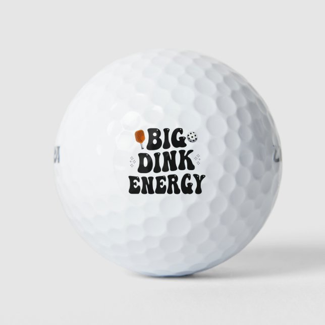 Pelotas De Golf Gran campeón de picoteo con energía de Dink (Anverso)
