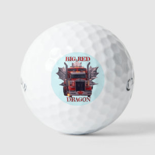PELOTAS DE GOLF GRAN DRAGÓN ROJO