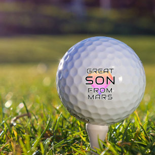 Pelotas De Golf Gran hijo de Marte