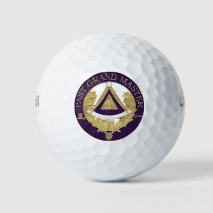 Pelotas De Golf Gran Maestro De Masones Del Pasado