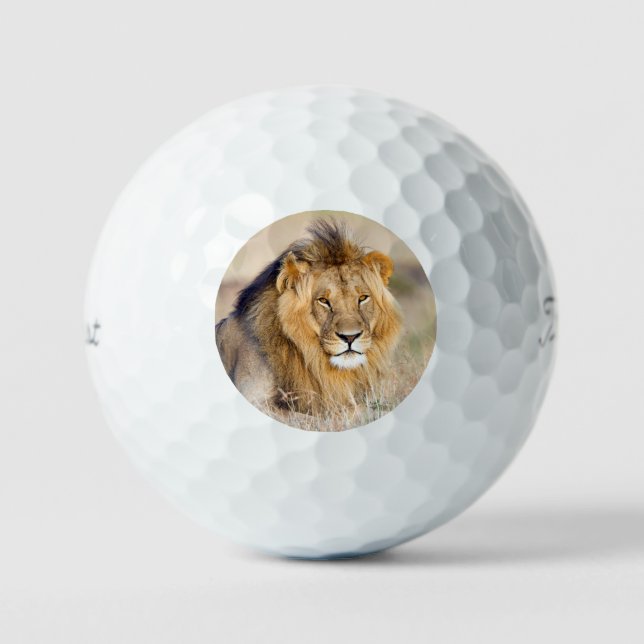 Pelotas De Golf Gran majestuosa foto de un animal salvaje (Anverso)