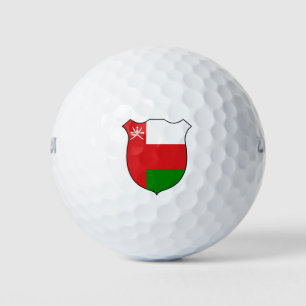 Pelotas De Golf Gran Patriótico de la Bandera de Omán