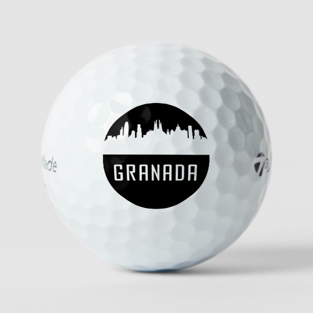 Pelotas De Golf Granada | ciudades de España (Anverso)
