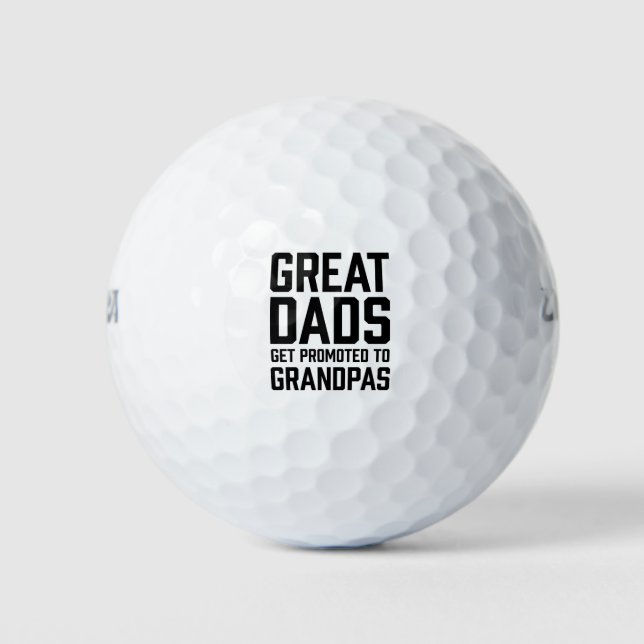 Pelotas De Golf Grandes Comerciantes Se Promocionan A Abuelos (Anverso)