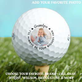 Pelotas De Golf GRANDPA - Regalos Golfer - Foto personalizada y mo