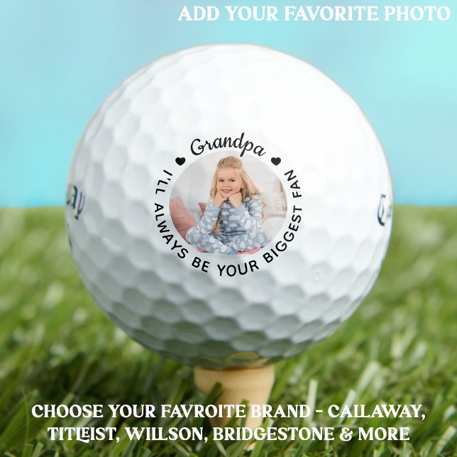 Pelotas De Golf GRANDPA - Regalos Golfer - Foto personalizada y mo (Subido por el creador)