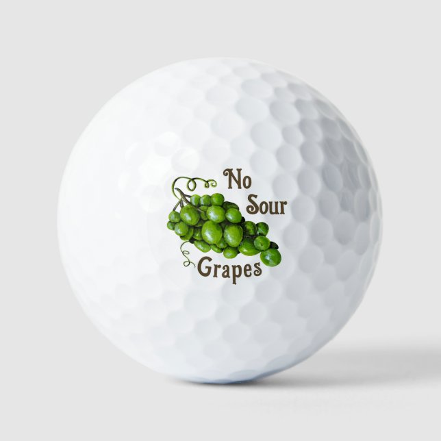 Pelotas De Golf Grapes Golf Ball (Anverso)