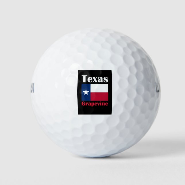 Pelotas De Golf Grapevine TX (Anverso)