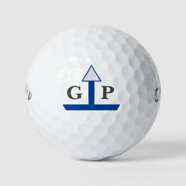 PELOTAS DE GOLF GREAT HITTER AIM GUIDE MONOGRAM (Anverso)