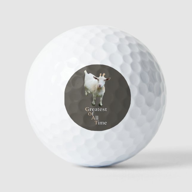 Pelotas De Golf Greatest of all time Goat (Anverso)