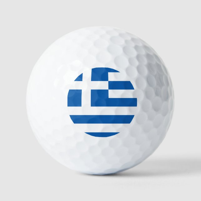 Pelotas De Golf Grecia (Anverso)