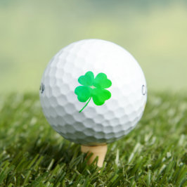 Pelotas De Golf Green Shamrock Irish St. Patrick's Day 4Kevin