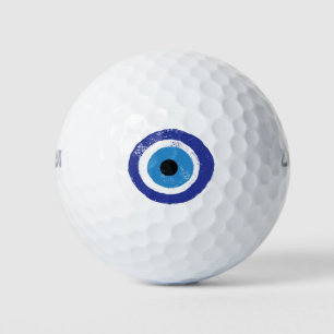 Pelotas De Golf Griego artificial de ojos malvados