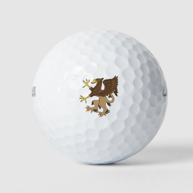 Pelotas De Golf Griffin Rampant (Anverso)
