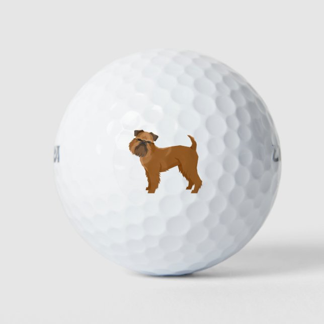 Pelotas De Golf Griffon de Bruselas (Anverso)