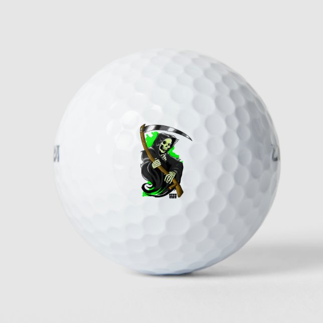 Pelotas De Golf Grim Reaper (Anverso)