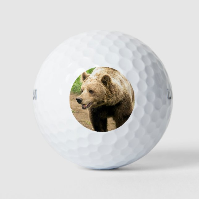 Pelotas De Golf Grizzly canadiense (Anverso)
