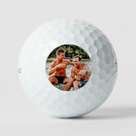 Pelotas De Golf Groomsmen Gift Golf Personalized Fun Photo Custom