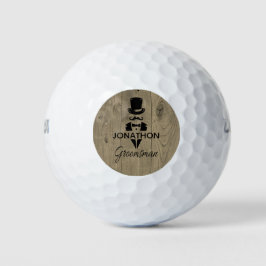 Pelotas De Golf Groomsmen personalizado