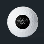 Pelotas De Golf Groomsmen Swagbag<br><div class="desc">Haz que tu propio personalizado tenga bolas de golf monogramadas. Personalice este diseño con su propio texto. Puede realizar un personalizar adicional de este diseño seleccionando el enlace "personalizar adicional" si lo desea.</div>