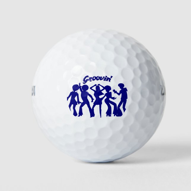 Pelotas De Golf Groovin' (Anverso)