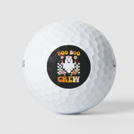 Pelotas De Golf Groovy Halloween Boo Boo Crew Enfermera Fantasma
