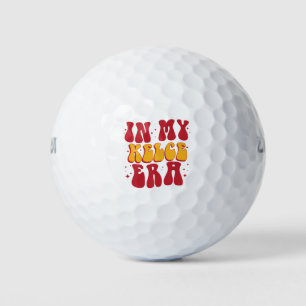 Pelotas De Golf Groovy retro en mi era Kelce