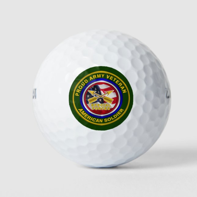 Pelotas De Golf Grupo de Fuerzas Especiales (Airborne) (Anverso)