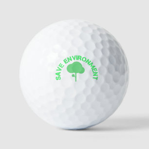 PELOTAS DE GOLF GUARDAR EL ENTORNO