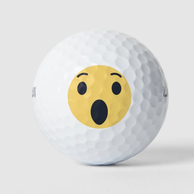 Pelotas De Golf Guau Emoji (Anverso)