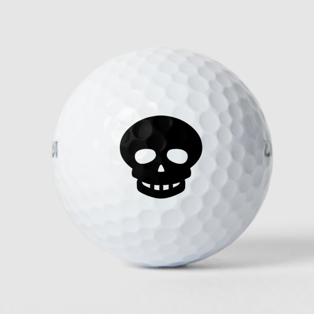 Pelotas De Golf Guay Dark Skull (Anverso)