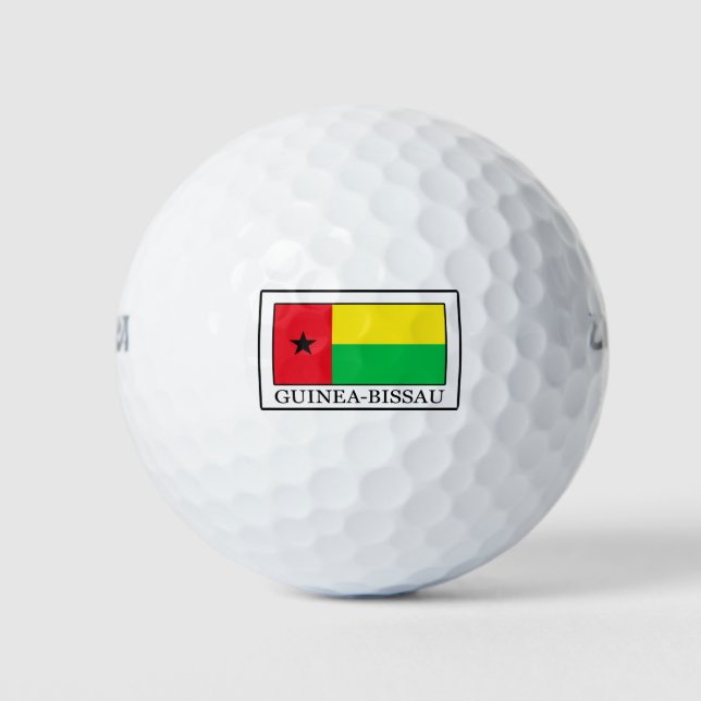 Pelotas De Golf Guinea Bissau (Anverso)