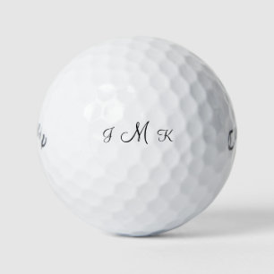 Pelotas De Golf Guión personalizado Monograma Callway Warbirdr