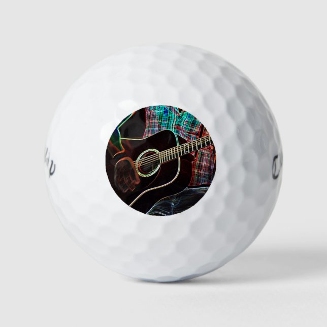 Pelotas De Golf Guitar 1 cwb gbcna (Anverso)