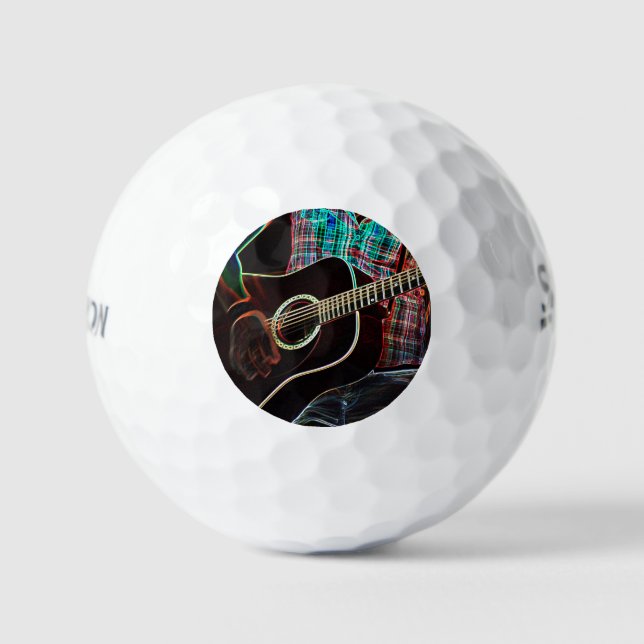Pelotas De Golf Guitar 1 ssf gbcna (Anverso)