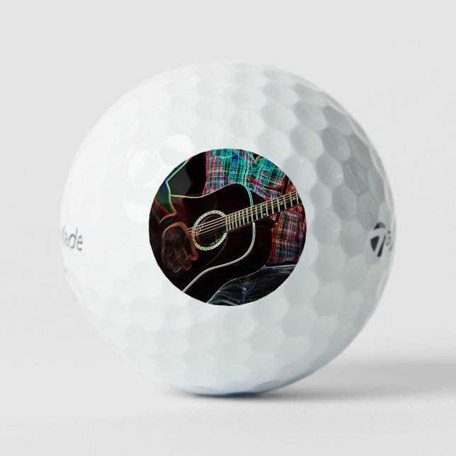 Pelotas De Golf Guitar 1 tmtp5 gbcna (Anverso)