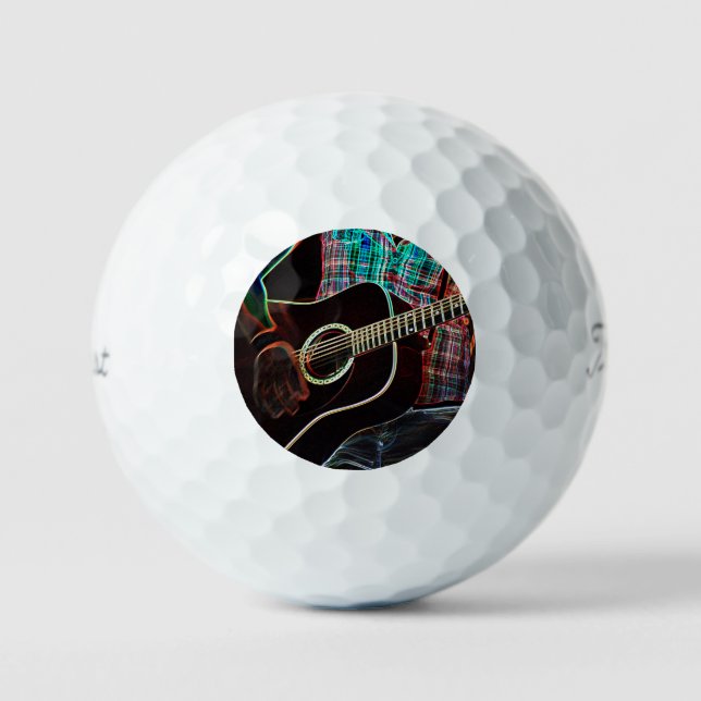 Pelotas De Golf Guitar 1 tpv1 gbcna (Anverso)