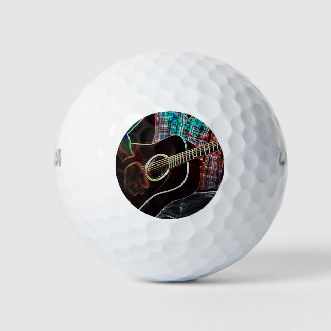 Pelotas De Golf Guitar 1 wu gbcnm (Anverso)