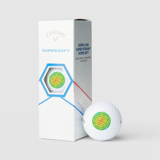 PELOTAS DE GOLF GUITAR FRETBOARD (Embalaje)